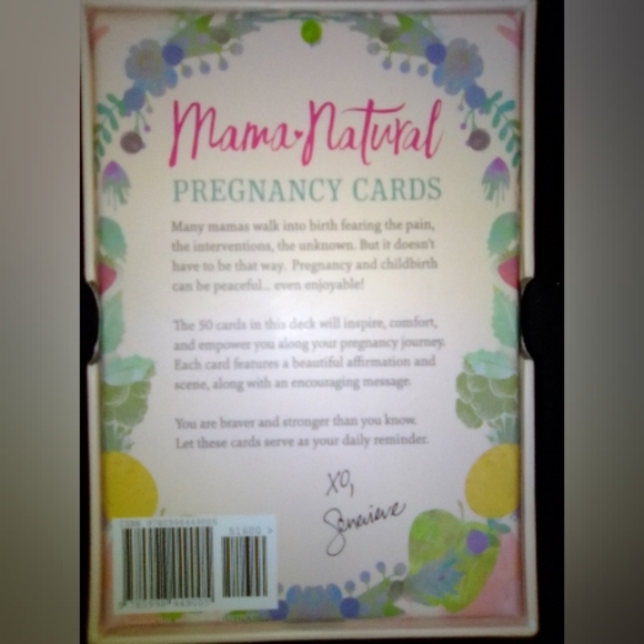 Mama natural pregnancy card good used condition in the box - Picture 2 of 3